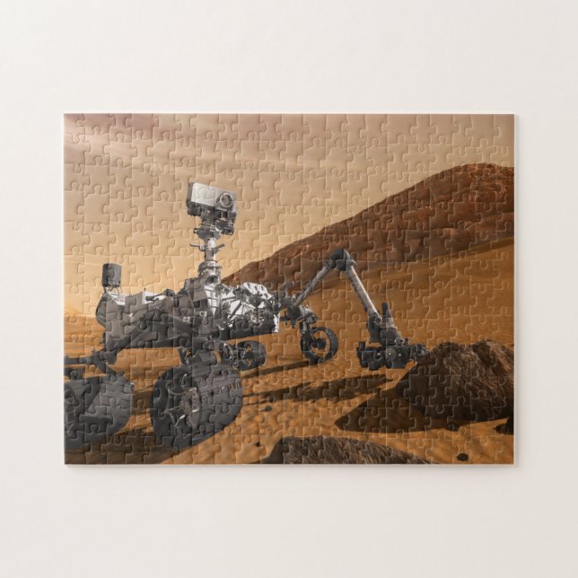 Puzzle Curiosidad: El Marte siguiente Rover (Horizontal)