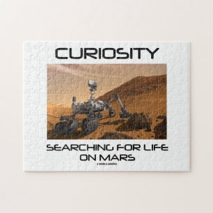 Puzzle Curiosidad que busca para la vida en Marte (Marte