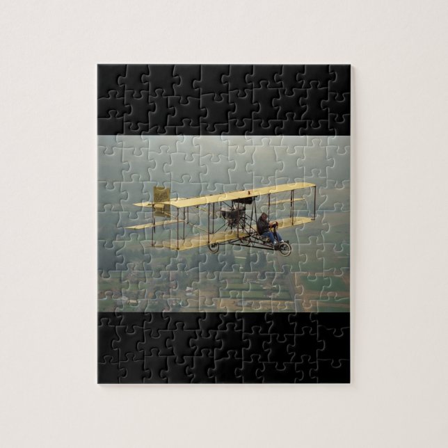 Puzzle Curtiss, reproducción del empujador, aviación (Vertical)