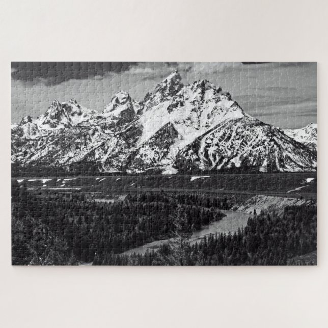 Puzzle Curva del río Snake - Teton magnífico - 20x30 - (Horizontal)