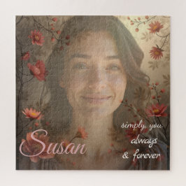 Puzzle Custom Portrait for Her – Personalized Photo Gift