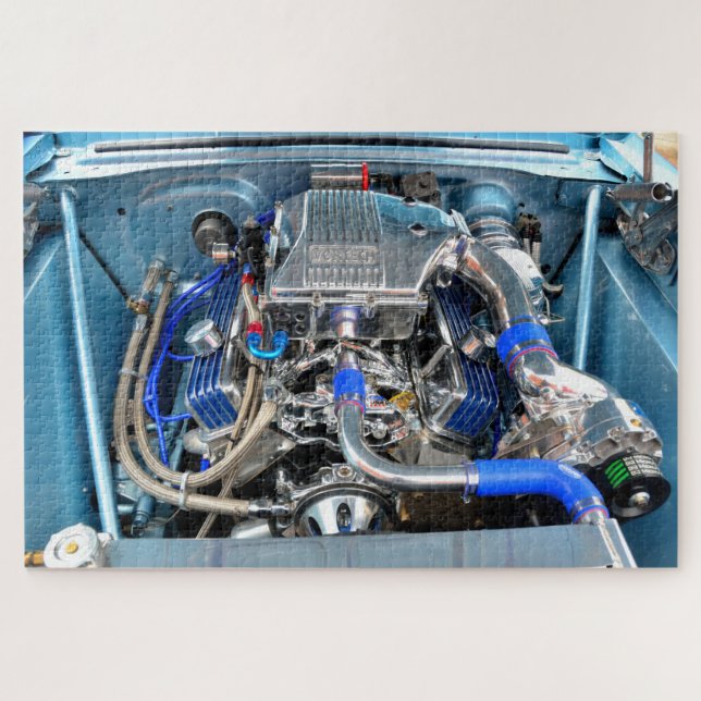 Puzzle Customized Car Engine (Horizontal)