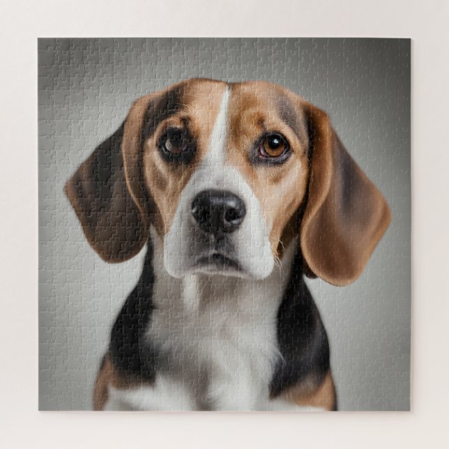 Puzzle Cute Beagle (Vertical)