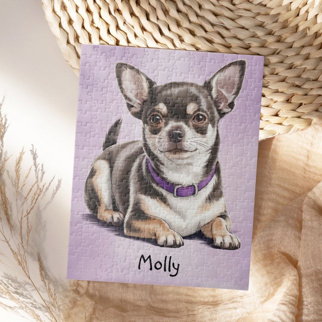 Puzzle Cute Chihuahua Personalizado (Subido por el creador)
