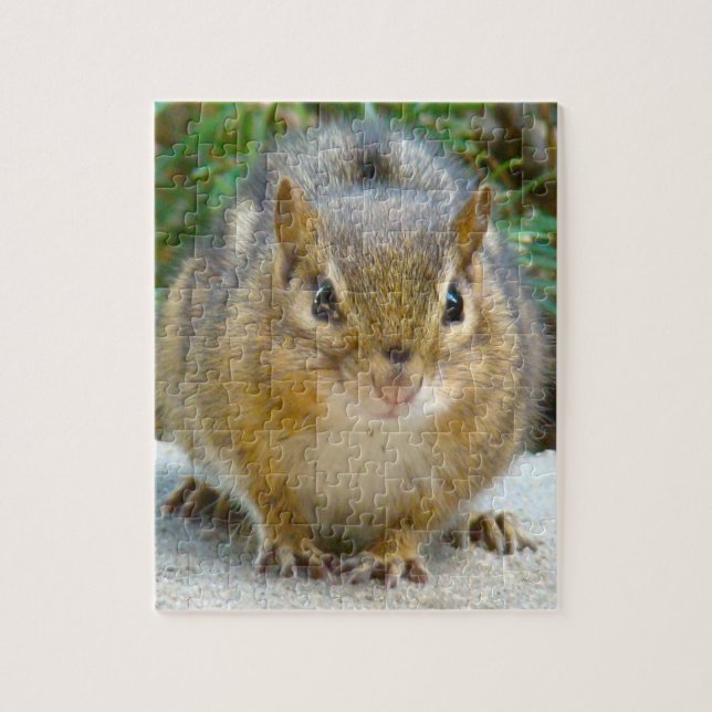 Puzzle Cute Chipmunk Tiene La Vista En Ti (Vertical)