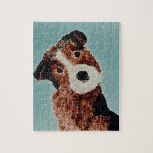 Puzzle Cute Dog Art Terrier