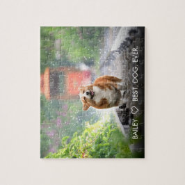Puzzle Cute Dog Pet Photo Personalized Custom Pets Puppy