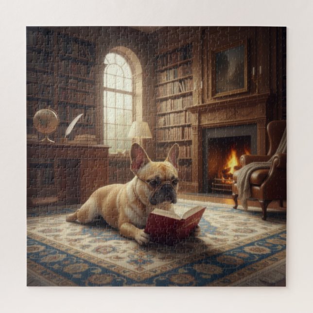 Puzzle Cute French Bulldog (Vertical)