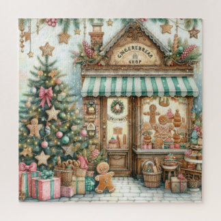 PUZZLE CUTE GINGERBREAD SHOP
