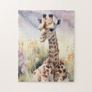 Puzzle Cute Giraffe