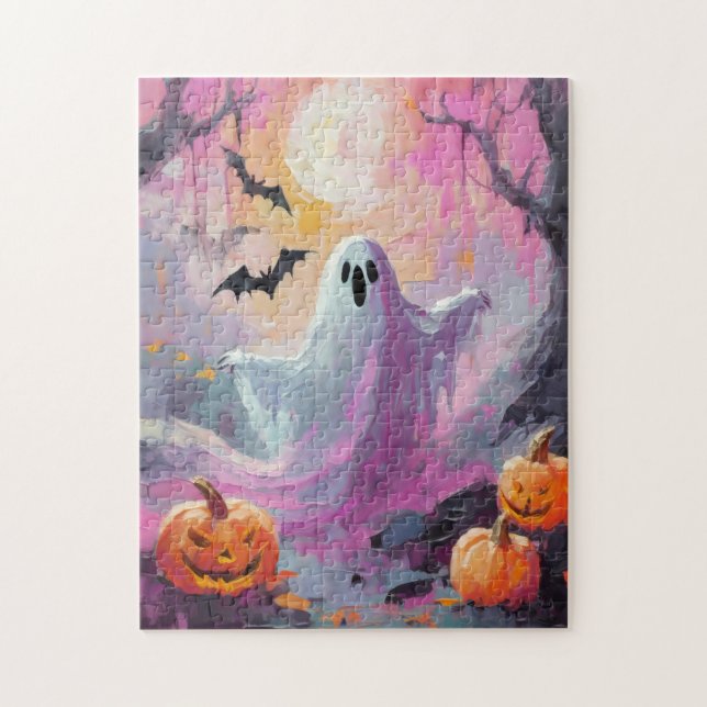 Puzzle Cute Halloween Arte Moderno (Vertical)