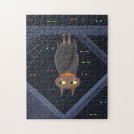 Puzzle Cute Halloween Vampiro Bat