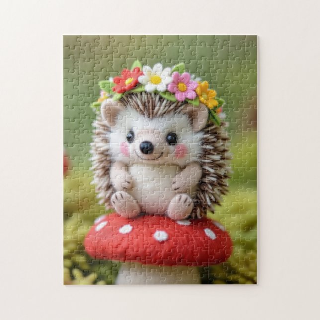Puzzle Cute Hedgehog Story (Vertical)