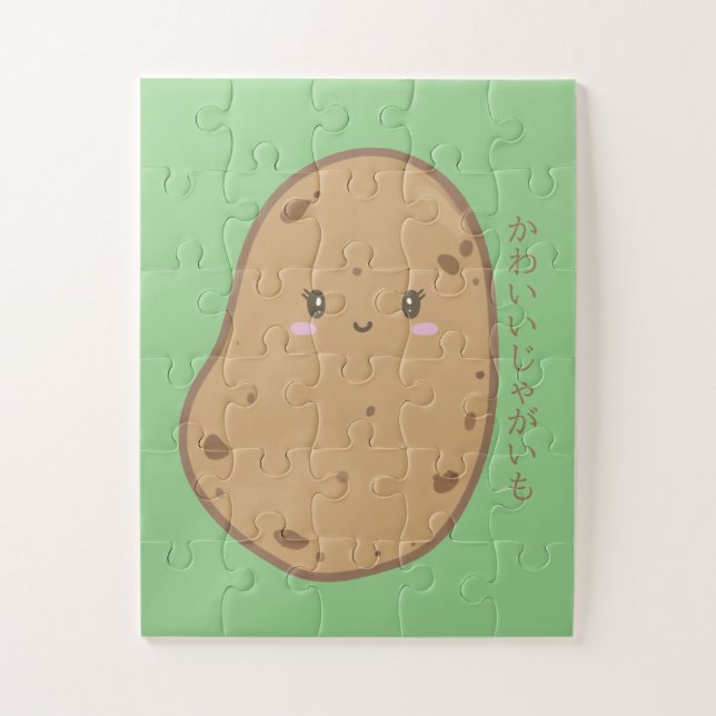 Puzzle Cute Kawaii Potato Japonés (Vertical)