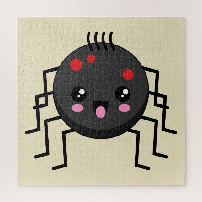 Puzzle Cute Kawaii Spider (Vertical)