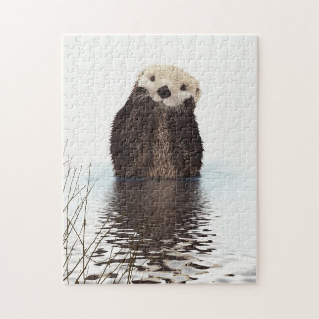 Puzzle Cute Otter Adorable Animal (Vertical)