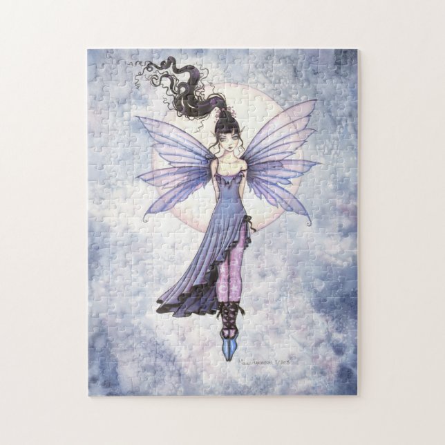 Puzzle Cute Purple Fantasy Art (Vertical)