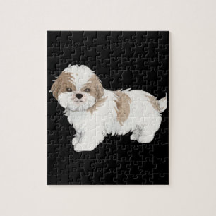 Puzzle Cute Shih Tzu Puppy