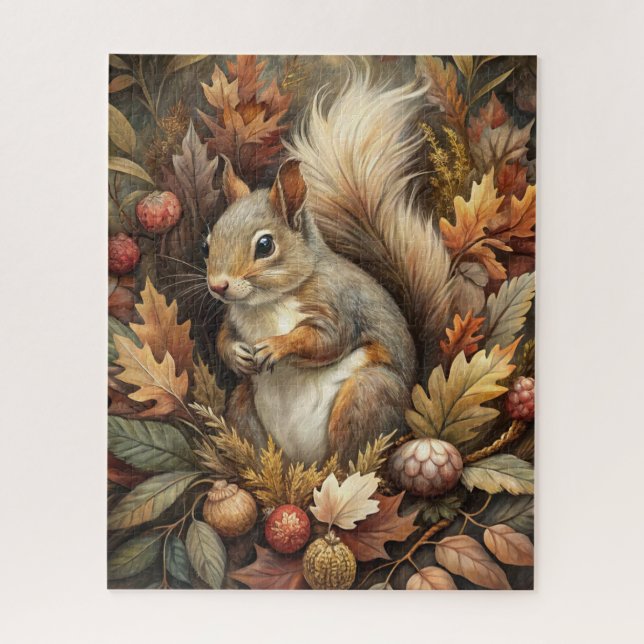 Puzzle Cute Squirrel (Vertical)
