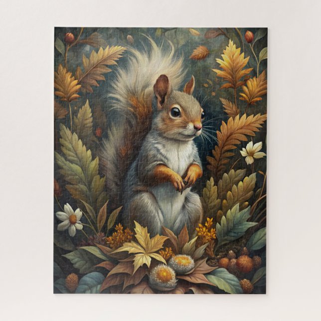 Puzzle Cute Squirrel (Vertical)