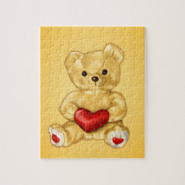 Puzzle Cute Teddy Bear Toy Kids
