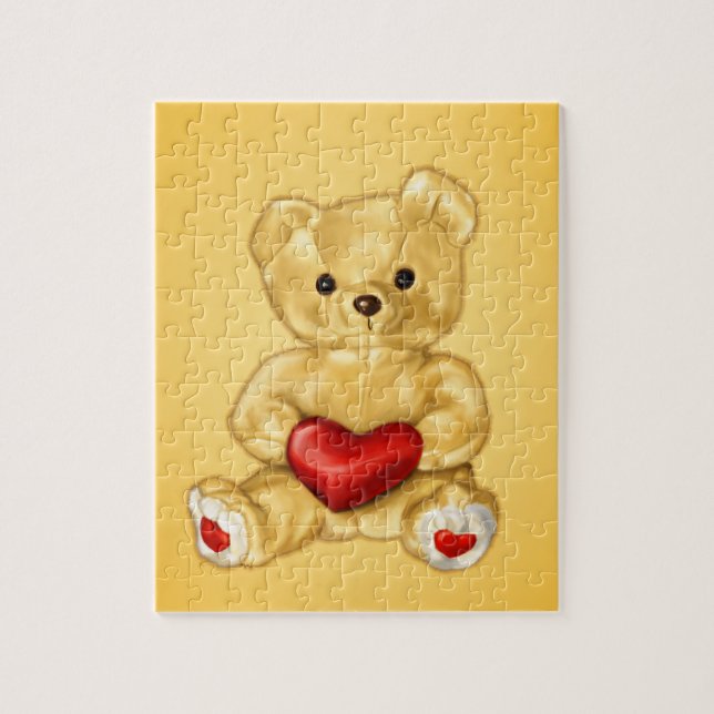 Puzzle Cute Teddy Bear Toy Kids (Vertical)