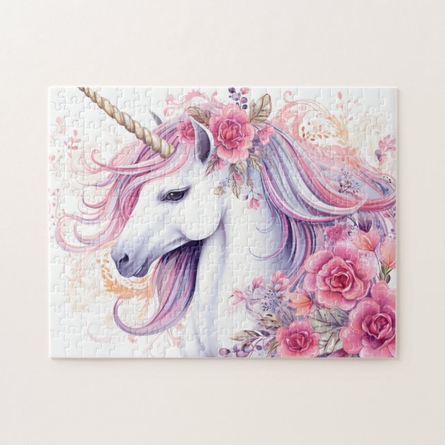 Puzzle Cute Unicornio Mágico (Horizontal)