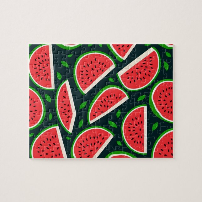 Puzzle Cute Watermelon (Horizontal)