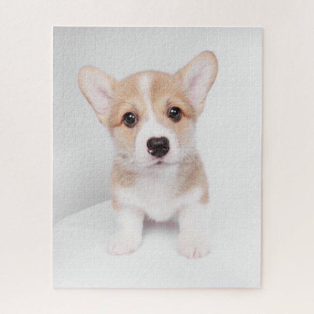 Puzzle Cutest Baby Animals | Tiny Corgi (Vertical)