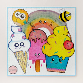 Puzzle Cuto e impresionante, colorido Personalizado Kawai