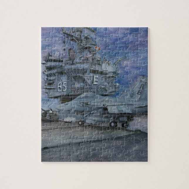 PUZZLE CVN-65 USS ENTERPRISE (Vertical)