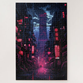 Puzzle Cyberpunk Corpo Tower Tokyo