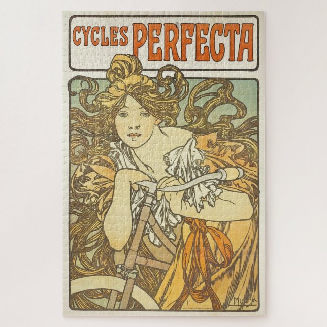 Puzzle Cycles Perfecta: Una Edición Art Nouveau 1 (Vertical)