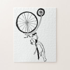 Puzzle Cycling Frog