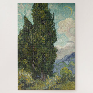 Puzzle Cypreses de Van Gogh Painting Art