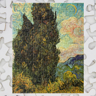 Puzzle Cypreses de Vincent van Gogh