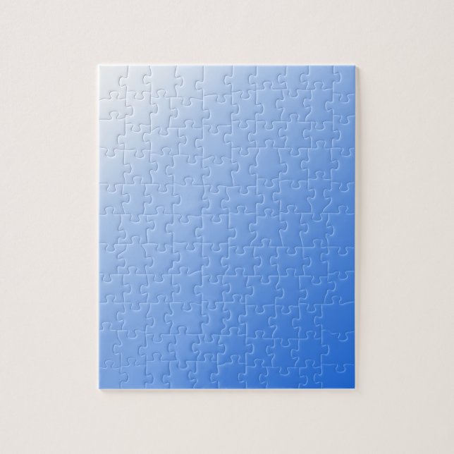 Puzzle D1 pendiente linear - blanco al azul (Vertical)