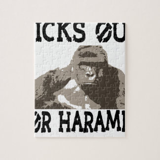 Puzzle D1cks Out for Harambe