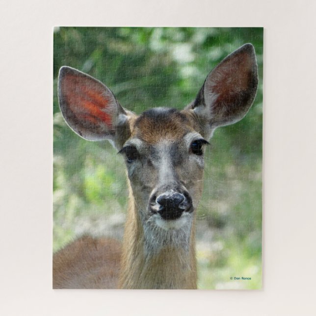 Puzzle D33 White-tailed Deer Doe (Vertical)