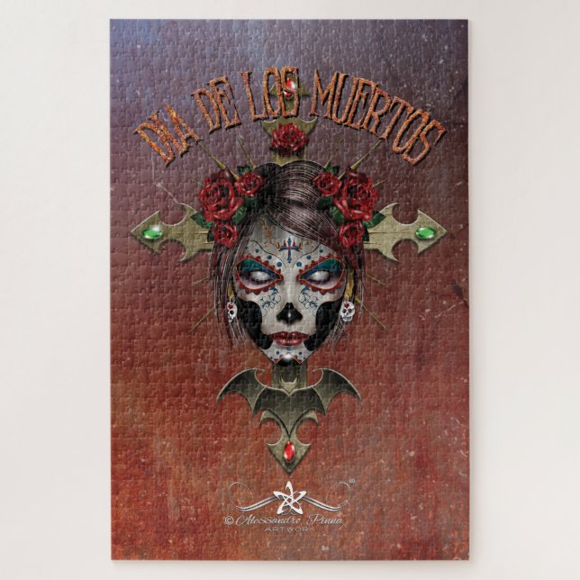 Puzzle D.D.L.M. La Catrina (Vertical)
