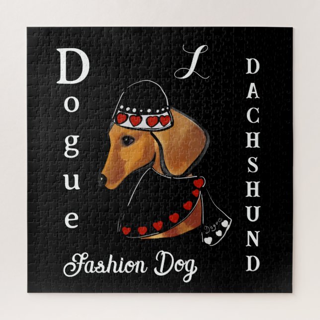 PUZZLE DACHSHUND (Vertical)
