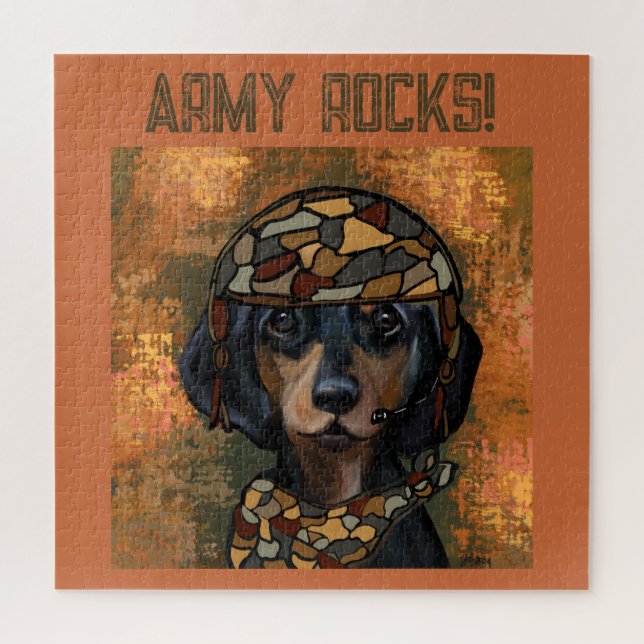 PUZZLE DACHSHUND (Vertical)