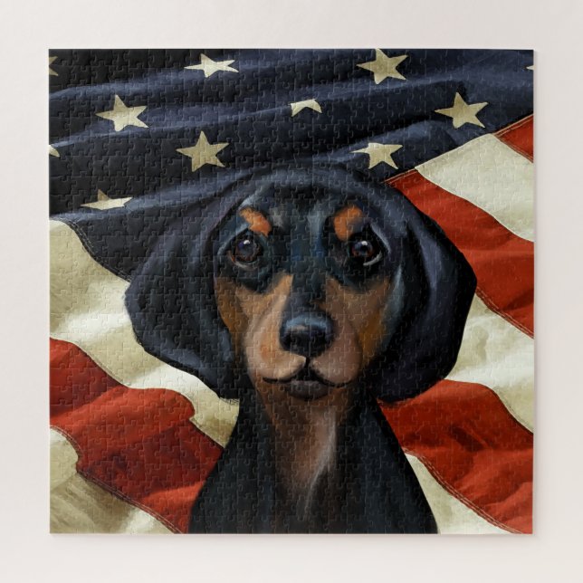 PUZZLE DACHSHUND (Vertical)