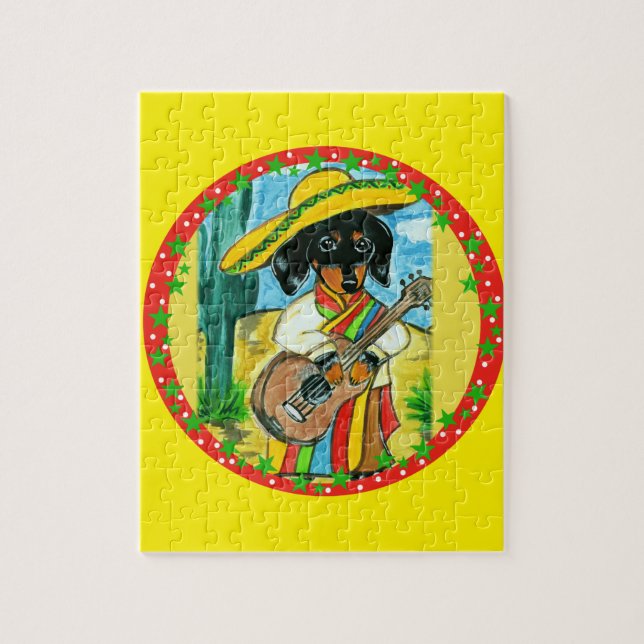 PUZZLE DACHSHUND MÉXICO (Vertical)