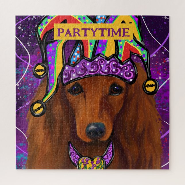 PUZZLE DACHSHUND ROJO          (Vertical)