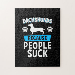 Puzzle Dachshunds con mis amigos