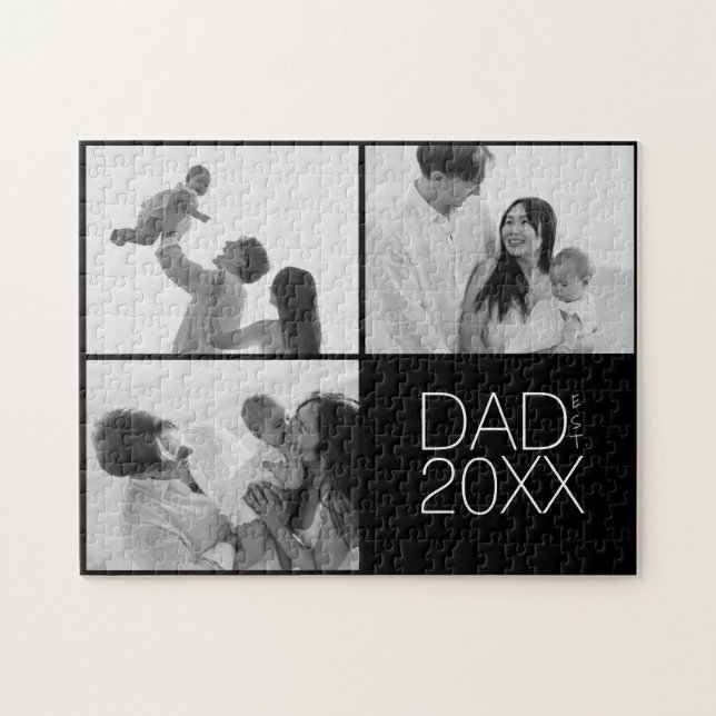 Puzzle Dad Established Three Photograph  (Horizontal)