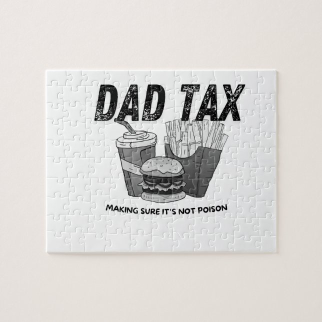 Puzzle Dad Tax - Making Sure It's Not Poison (Horizontal)