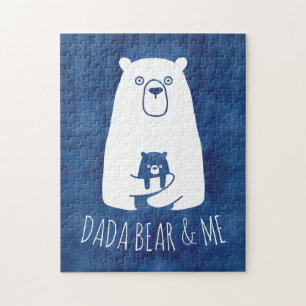 Puzzle DADA BEAR Y YO Papá Niños Hija Son Dada Bear