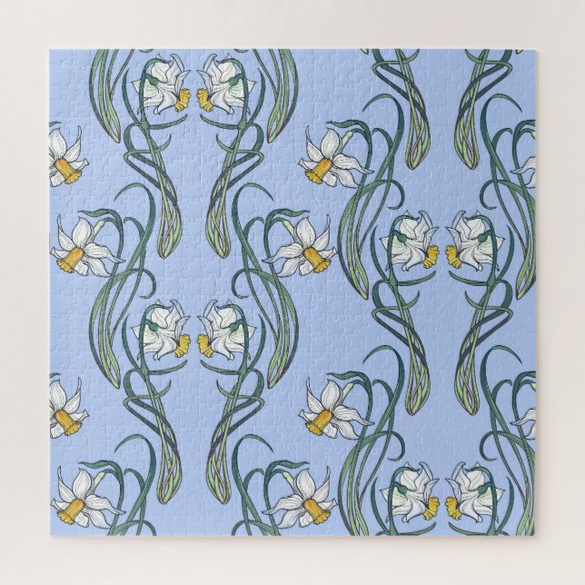 Puzzle Daffodils Art: la primavera de Nouveau (Vertical)